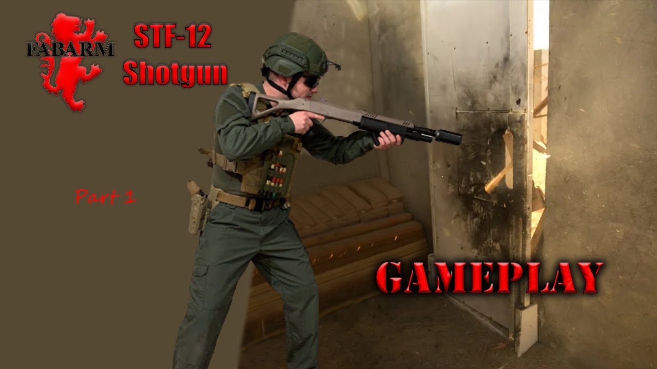 A Breacher's Best Friend: Airsoft Shotgun Gameplay FABARM STF 12 (with PCU Tracer)