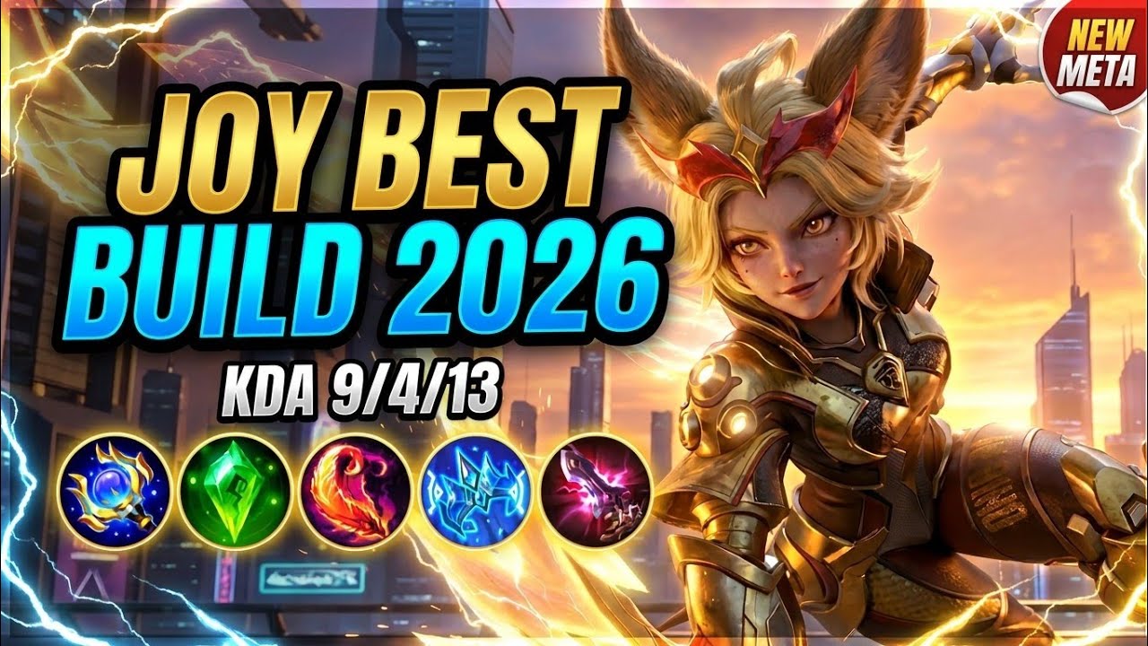 ЛУЧШАЯ СБОРКА НА JOY 2026 | СБОРКА ТОП 1 JOY В МИРЕ ГЕЙМПЛЕЙ | MOBILE LEGENDS✓