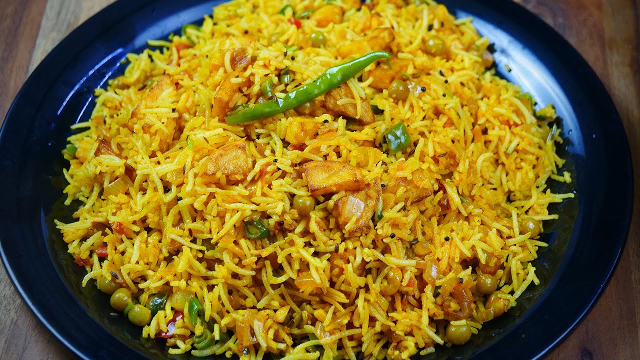 Easy Lunch Box Recipe - Fried Potato Rice!