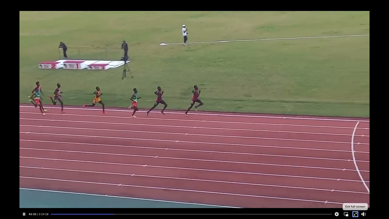 Salam Adama wins Ghana's only medal  CAA U18 & U20 AFRICAN JUNIOR ATHLETICS CHAMPIONSHIP