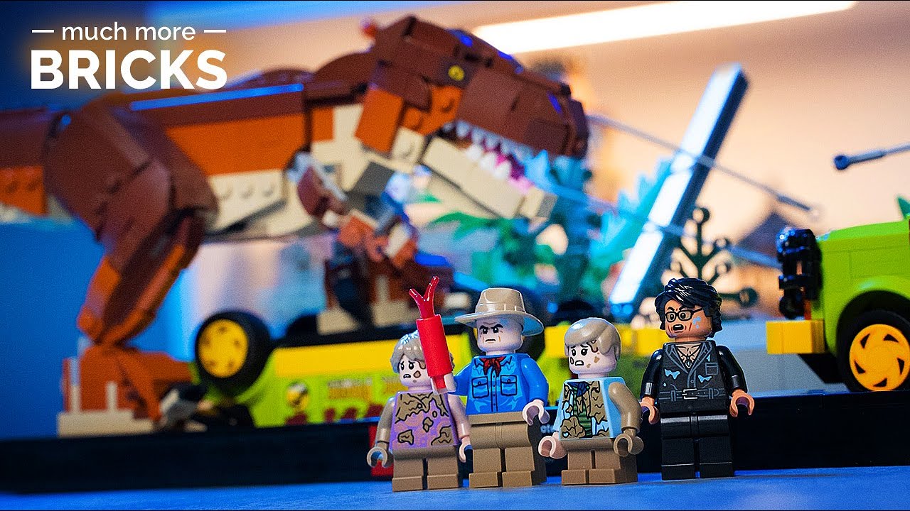 LEGO 76956 Jurassic World T. Rex Breakout - Speed Build