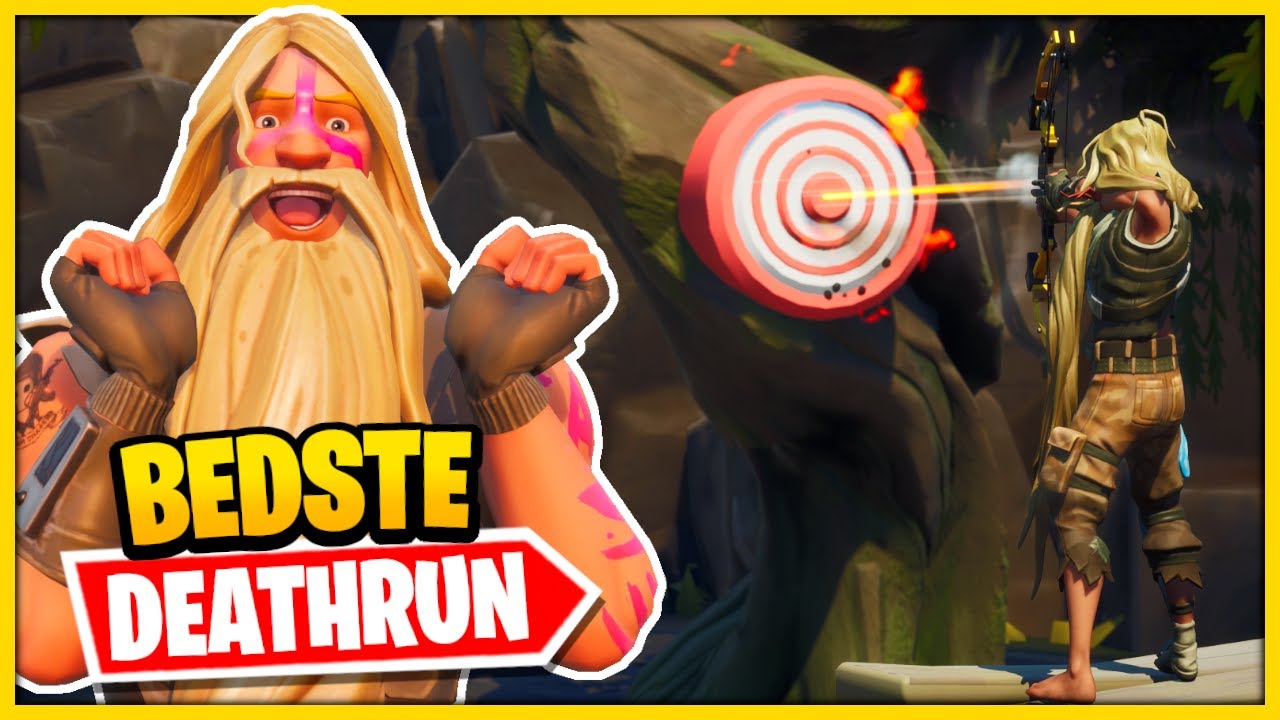 BEDSTE 100 LEVEL DEATHRUN I FORTNITE • Dansk