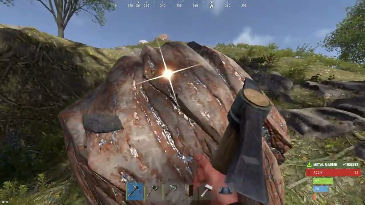 Rust&rsquo;ta Yeni Oyuncu Piramit Ev Yapıyor! Rust Beginner Builds an OP Pyramid Base!