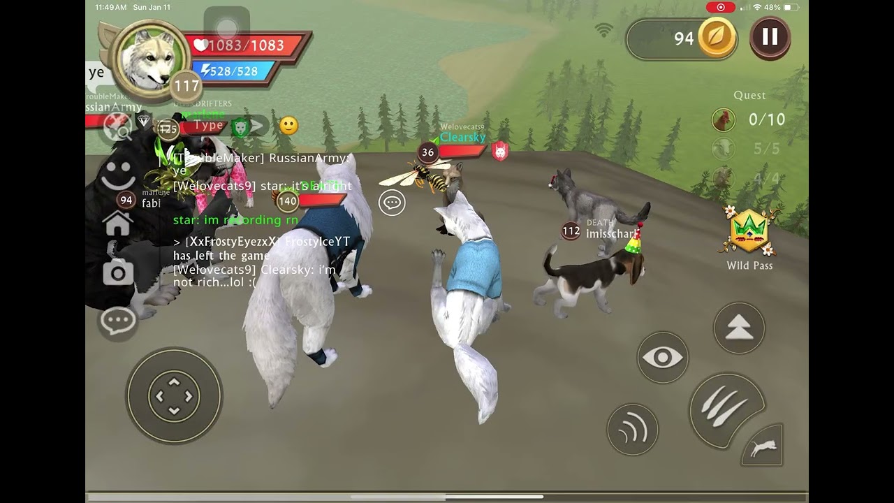 Hanging with my friends
