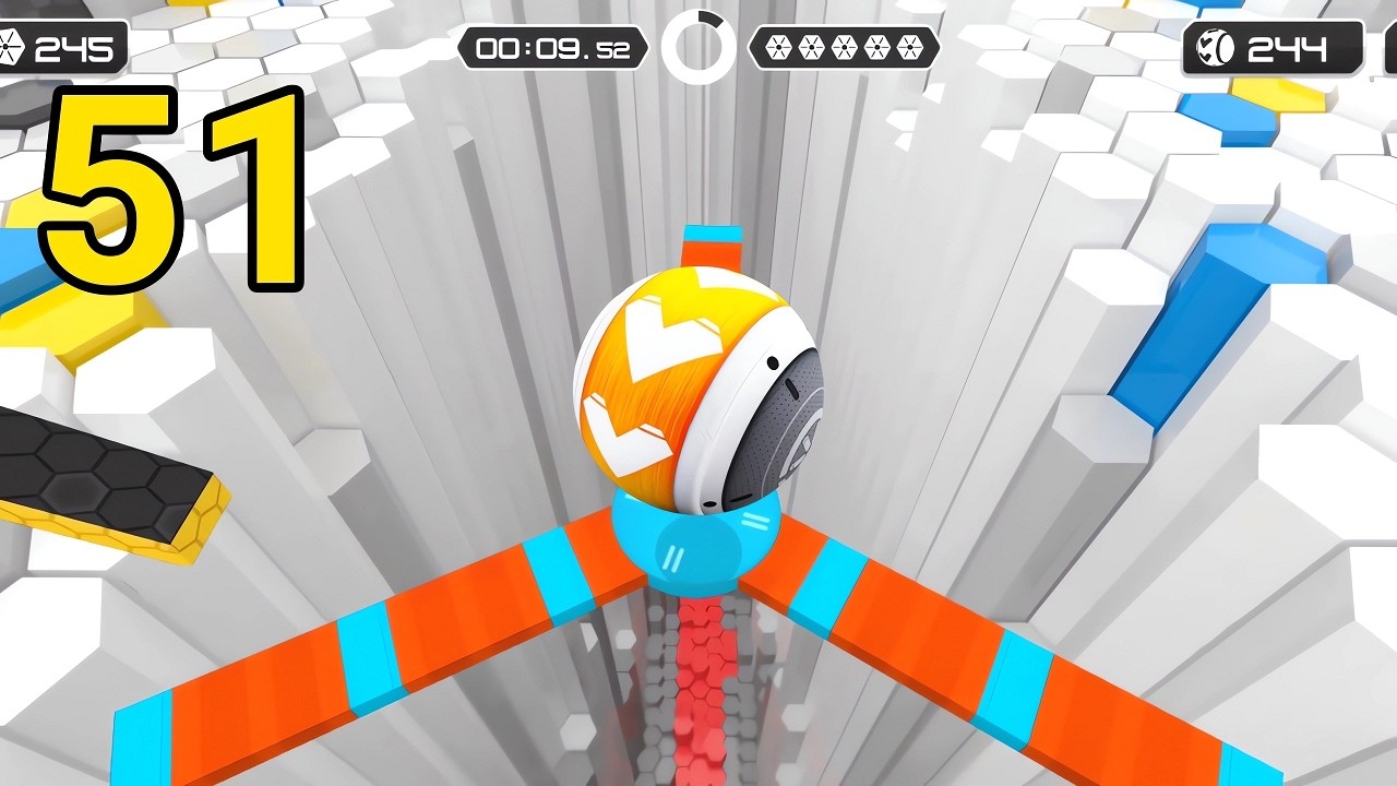 GyroSphere Trials‏ - SpeedRun Gameplay Level 8-54