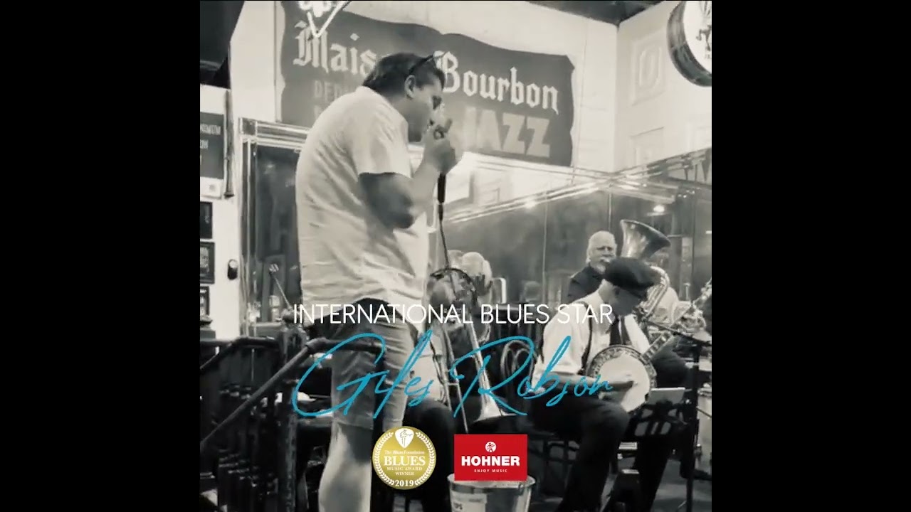 Giles Robson - My Girl Josephine - with Catahoula Music Company On Bourbon Street