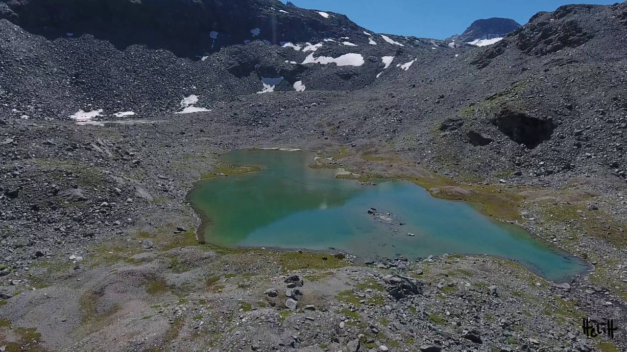 Swiss Mountains from above