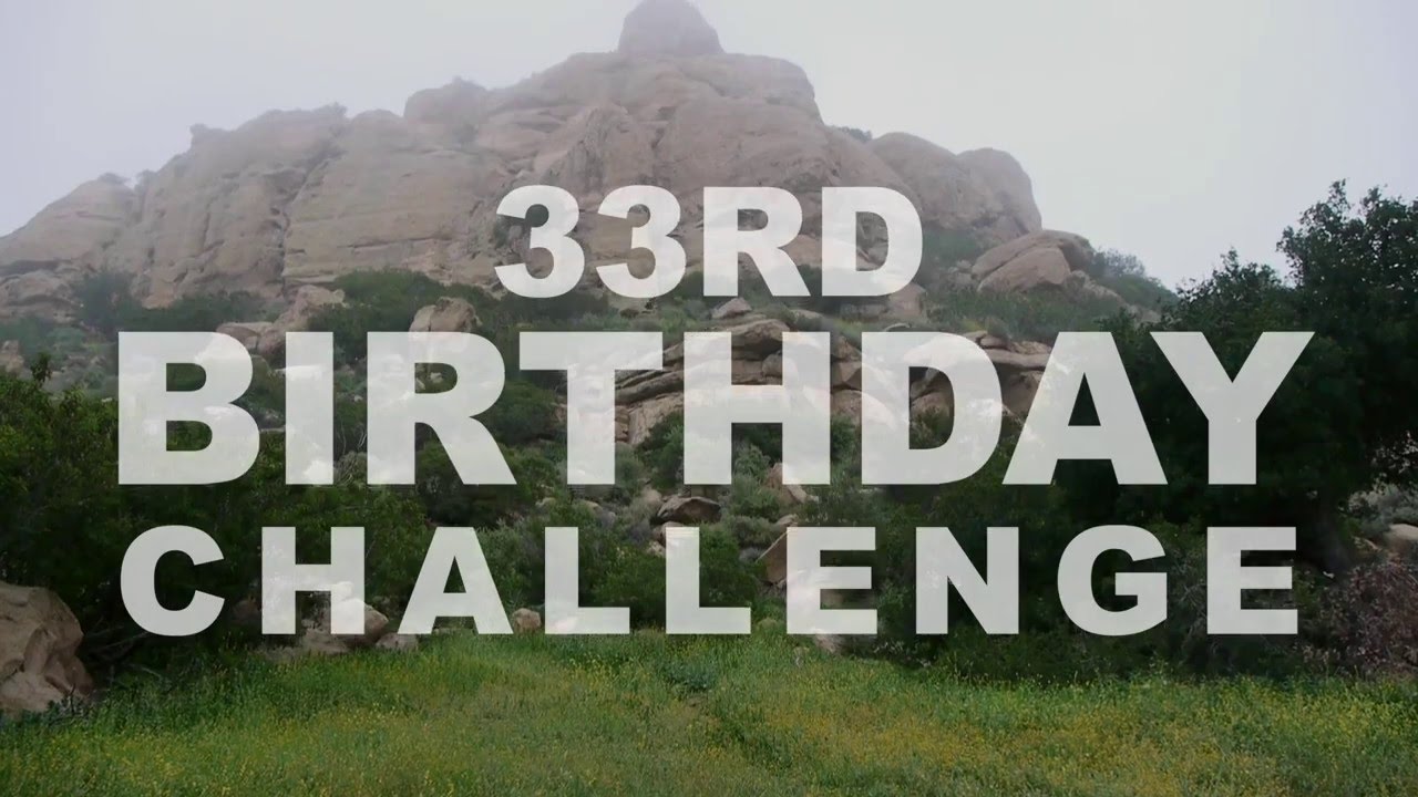 Stoney Point Bouldering - 33rd Birthday Challenge