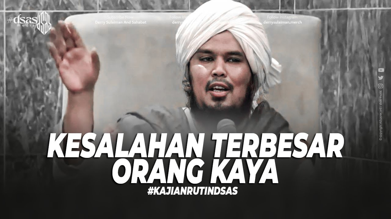 DERRY SULAIMAN ~ TANPA HIDAYAH, MANUSIA TAKAN MENGENAL ALLAH