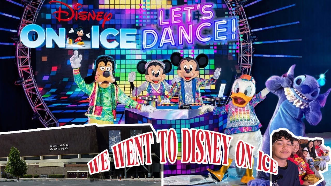 We Went To Disney On Ice ! Disney On Ice: Lets Dance! 2026 in Fresno California