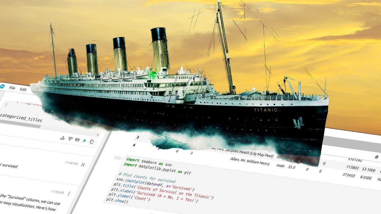 ChatGPT and Python for Titanic data analysis