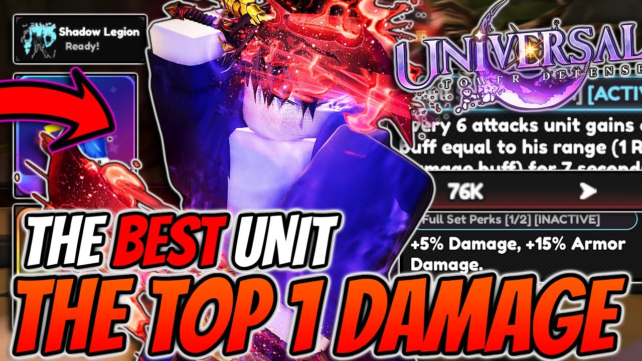 ЛУЧШЕЕ руководство по сборке Джинву в Universal Tower Defense: НЕВЕРОЯТНЫЙ УРОН ОТ ПРИЗЫВАЕМЫХ ПЕ...