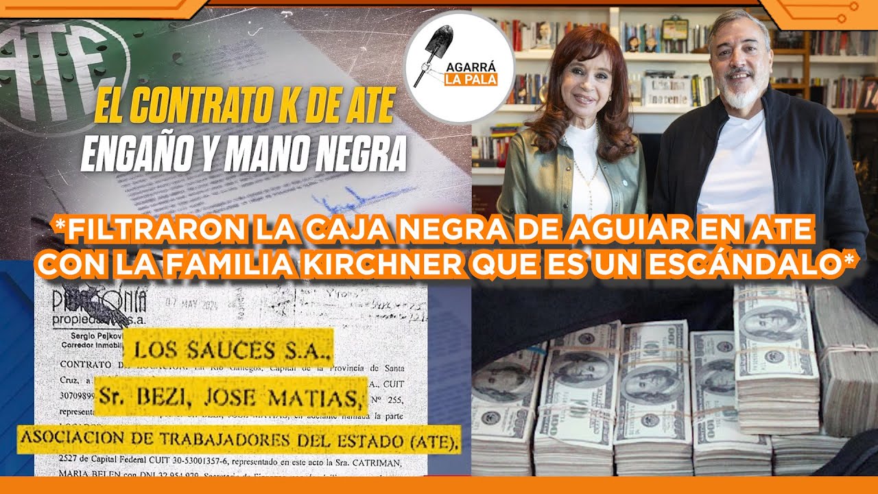 FILTRARON CAJA NEGRA DEL KUKA AGUIAR DE ATE CON ESCÁNDALO DE FAMILIA KIRCHNER: 