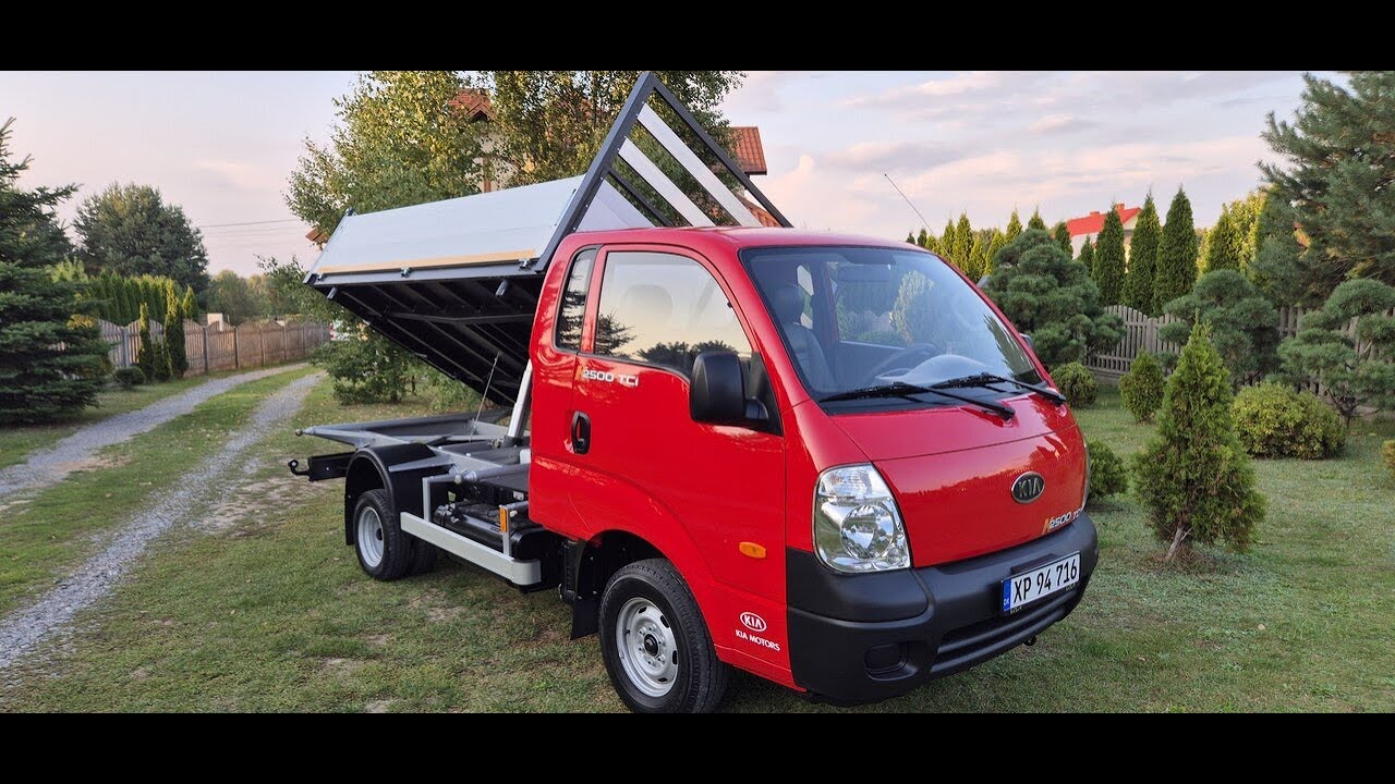 Kia K2500 Nowy 3-stronny wywrot 104 tkm