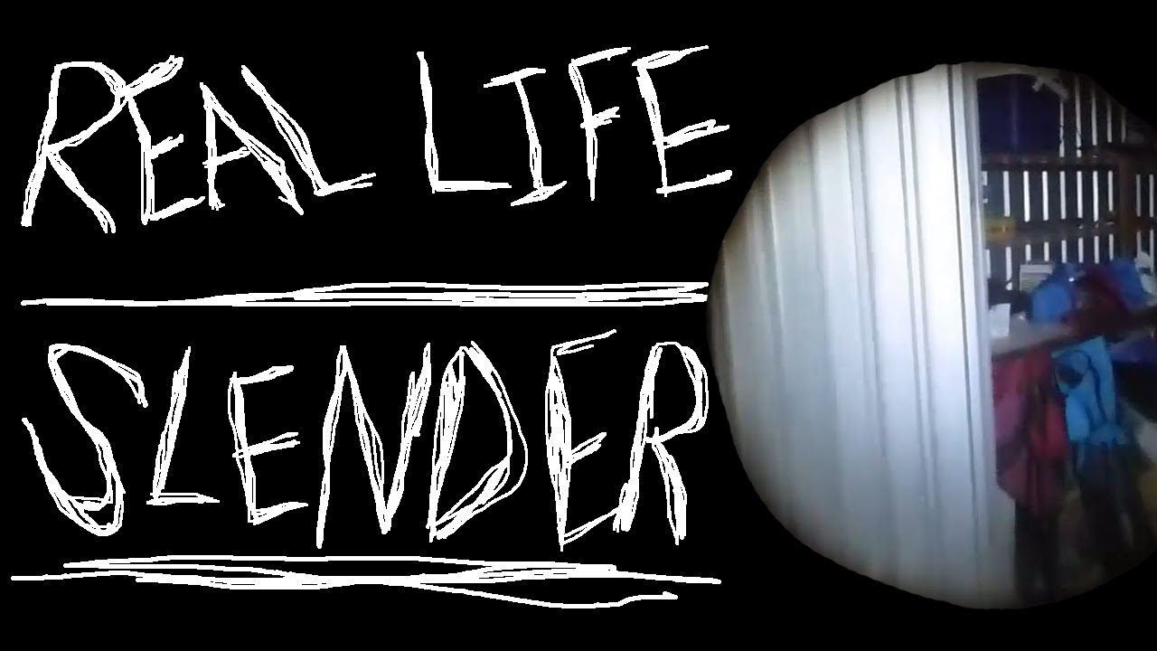 Real Life Slender - BACKYARD WILDERNESS!