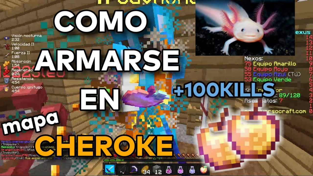 COMO ME ARMO EN CHEROKE DE DESTRUYE EL NEXUS - UNIVERSOCRAFT