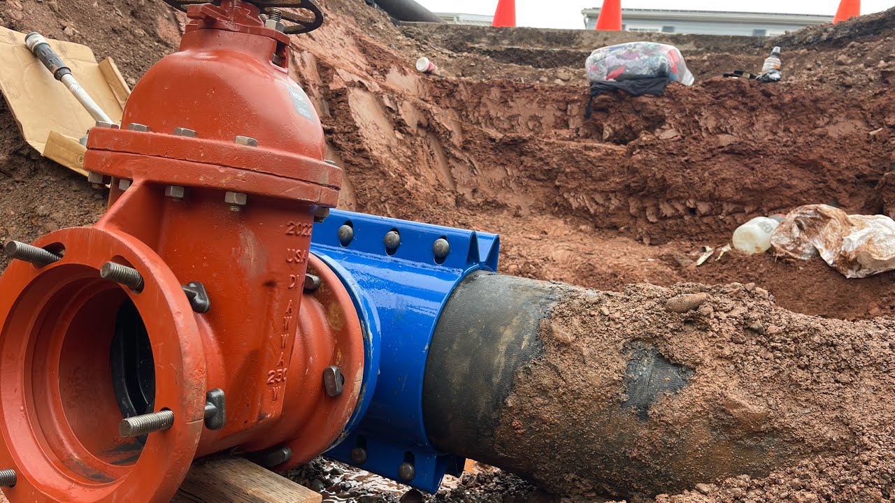 Detour Ahead!! 8” hot (live) tap on 12” Water main!!
