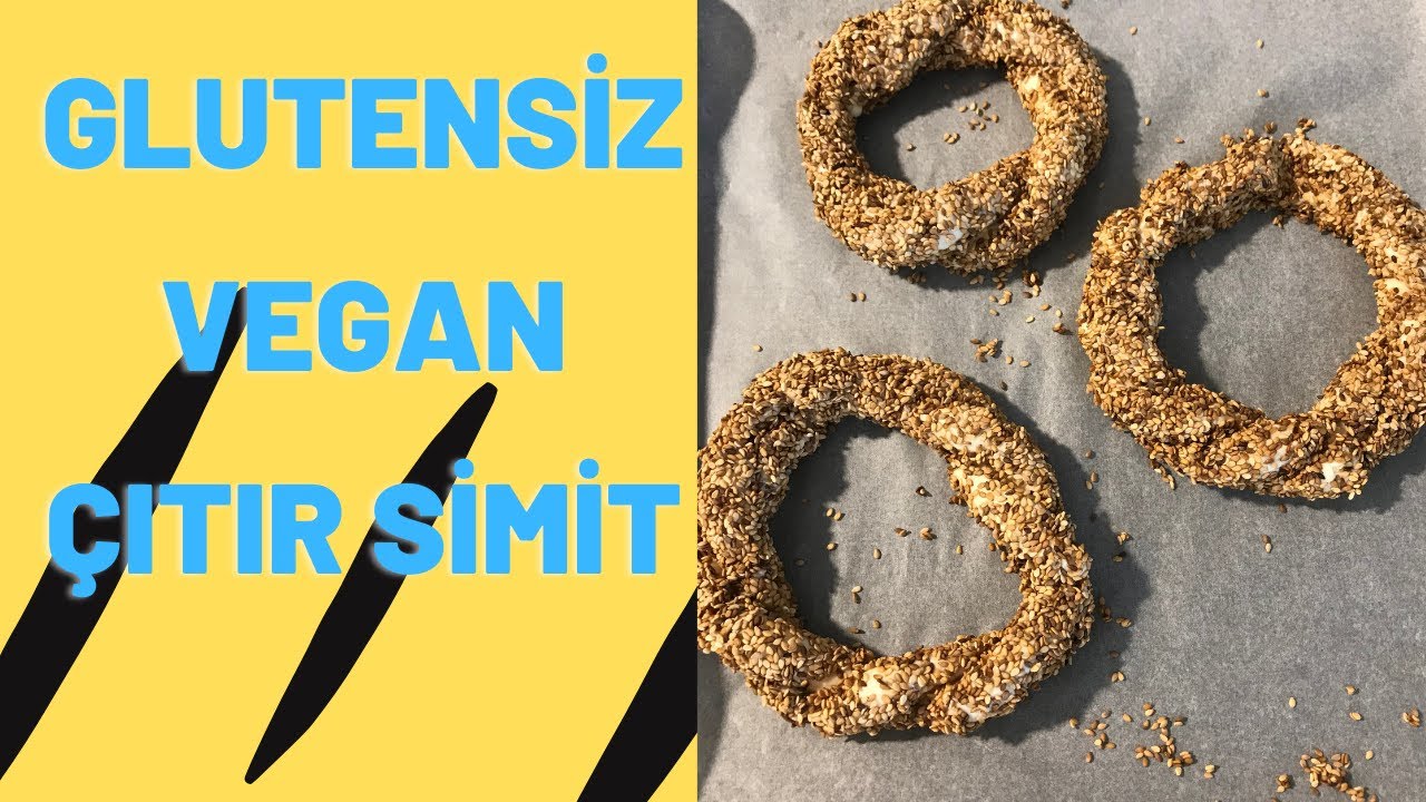 GLUTENSİZ VEGAN ÇITIR SİMİT