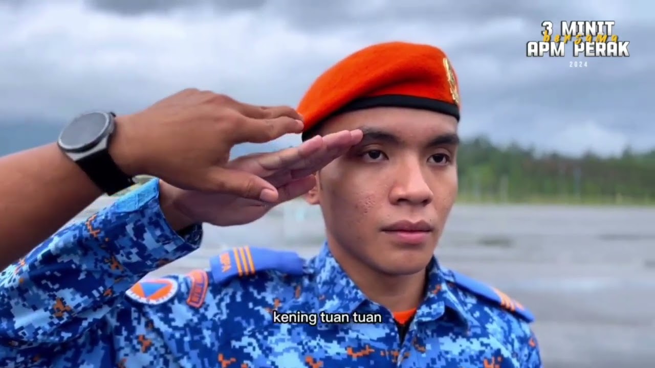 5 Asas Kawad Kaki bersama Angkatan Pertahanan Awam Malaysia Negeri Perak