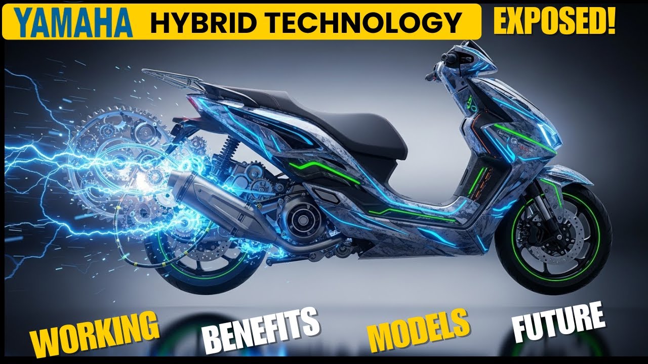 Yamaha Hybrid Scooter से FZ Hybrid Bike तक | Mileage, Tech & Future Plans