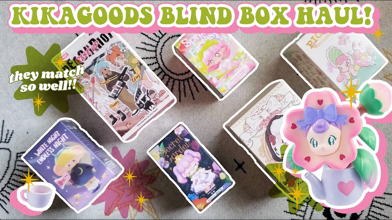 KIKAGOODS BLIND BOX HAUL 2! | Aamy, Ziyuli, Peach Riot, & MORE!