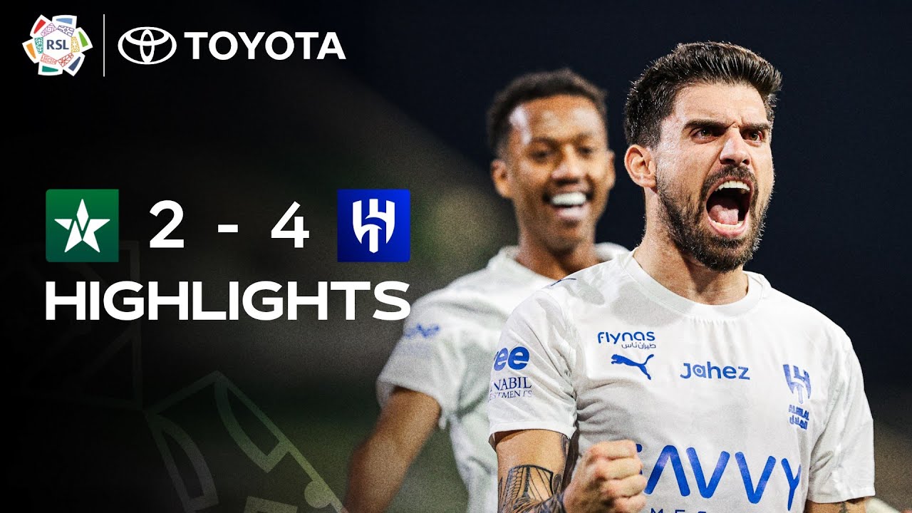 Al Hilal score 4 as Al Najmah see two red cards in a 4-2 classic 💥 | Powered by Toyota
