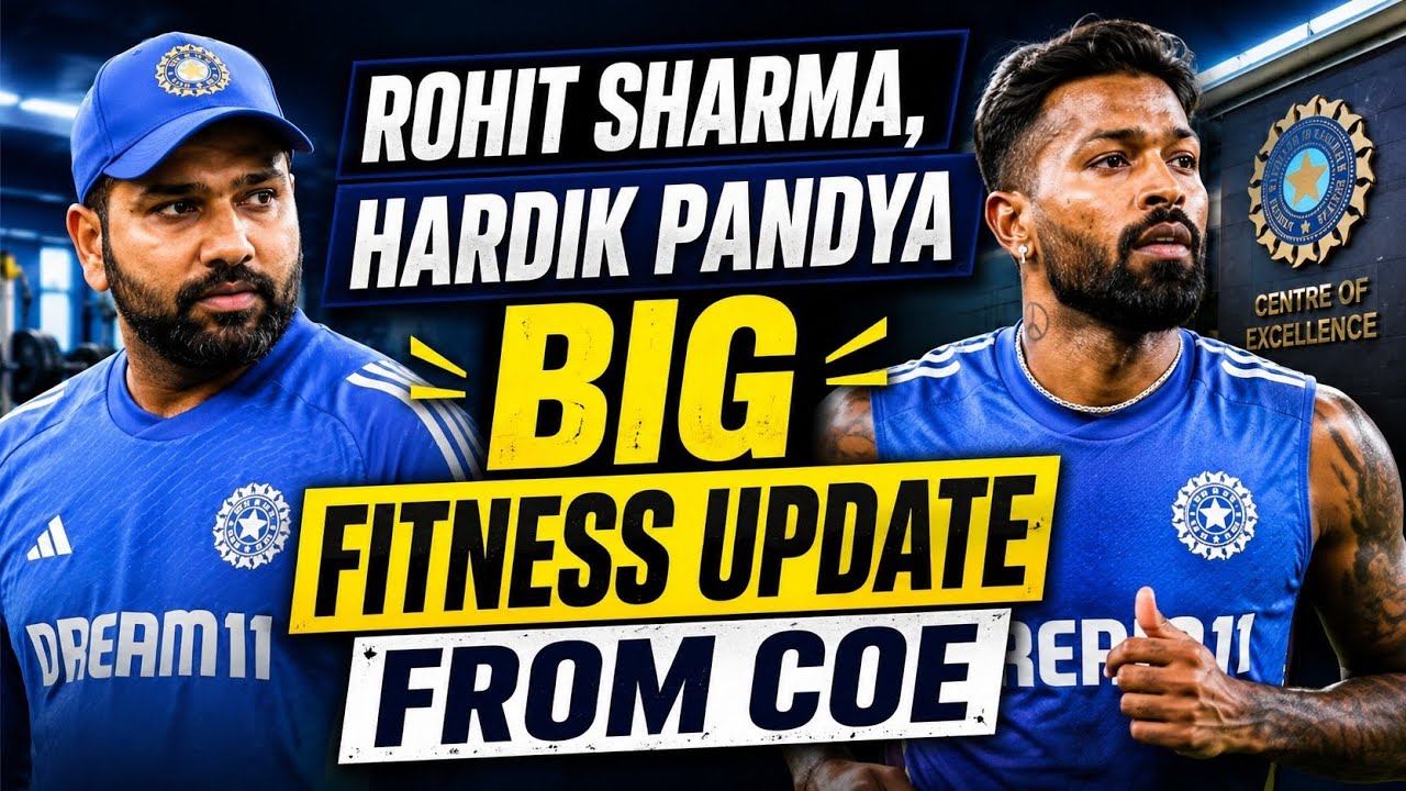 Breaking: ROHIT SHARMA, HARDIK PANDYA BIG FITNESS UPDATE FOR AFGHANISTAN ODI SERIES 