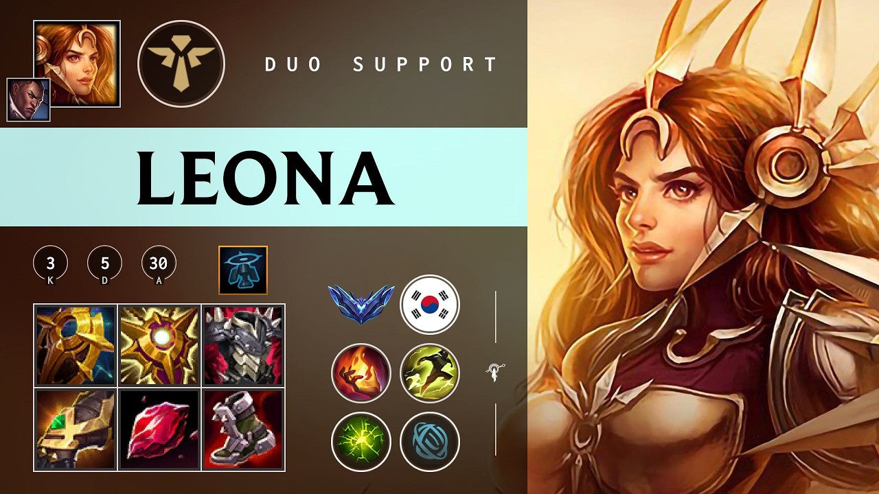 Leona Support vs Pantheon - KR Diamond Patch 26.03