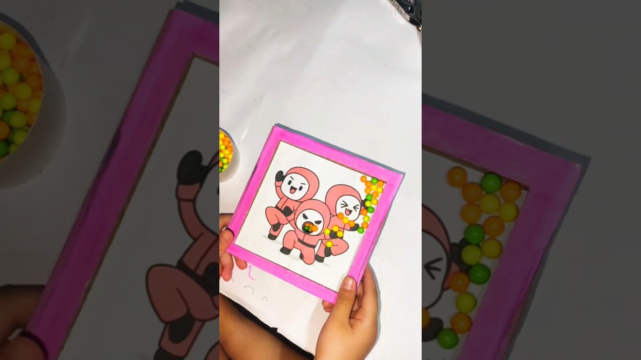 Mini Squid Game Challenge 🎯&ndash; Can You Win? #SquidGame #Challenge #MiniGame #shortsvideo