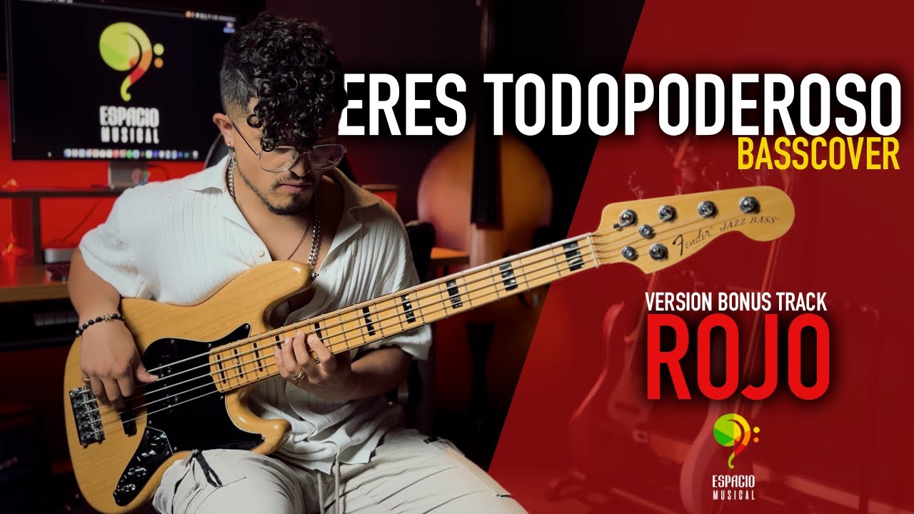 Eres Todopoderoso - Rojo | BASS COVER | *2024* / Musica Cristiana