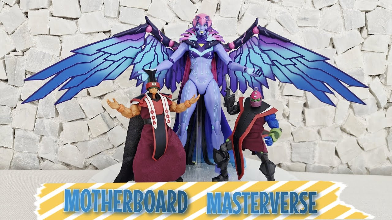 MOTHERBOARD PLACA-MÃE MASTERVERSE | MOTU REVELATION REVOLUTION | MATTEL CREATIONS REVIEW#59