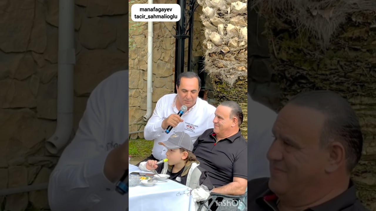 MANAF AĞAYEV TACİR BƏYLƏ BİRLİKDƏ BAĞ EVİNDƏ MƏCLİS APARDI👏