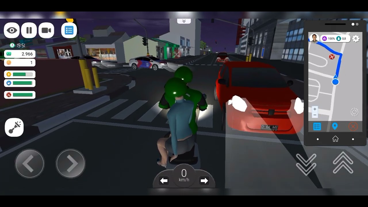 Motor Baru, Kena Tilang, Duit Abis, Bensin Abis | Ojol The Game