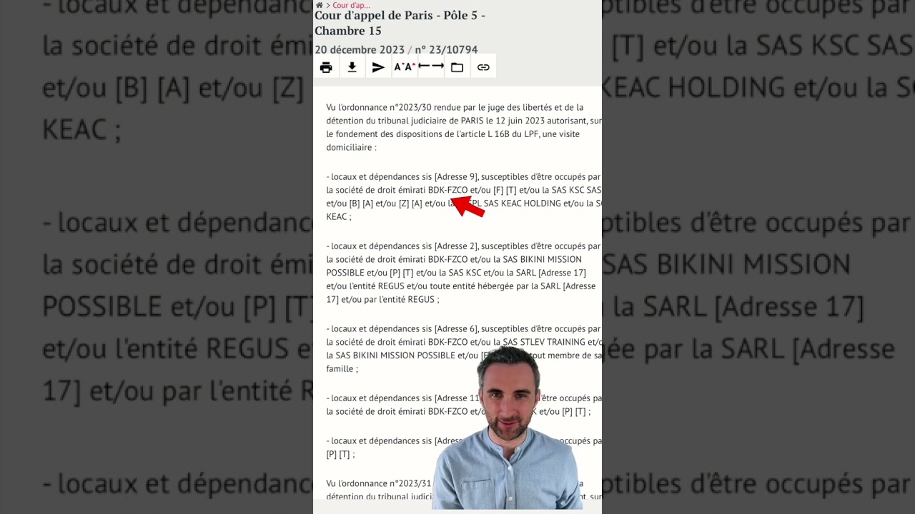 Encore un INFLUENCEUR parti &agrave; DUBAI poursuivi par le FISC ? (Sonia Tlev ?)