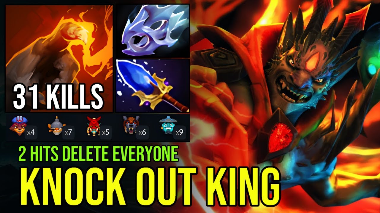 31 Kills Knock Out King Lion! Insane Right Click Burst Damage Even Ursa Can't Stop Him! Dota 2