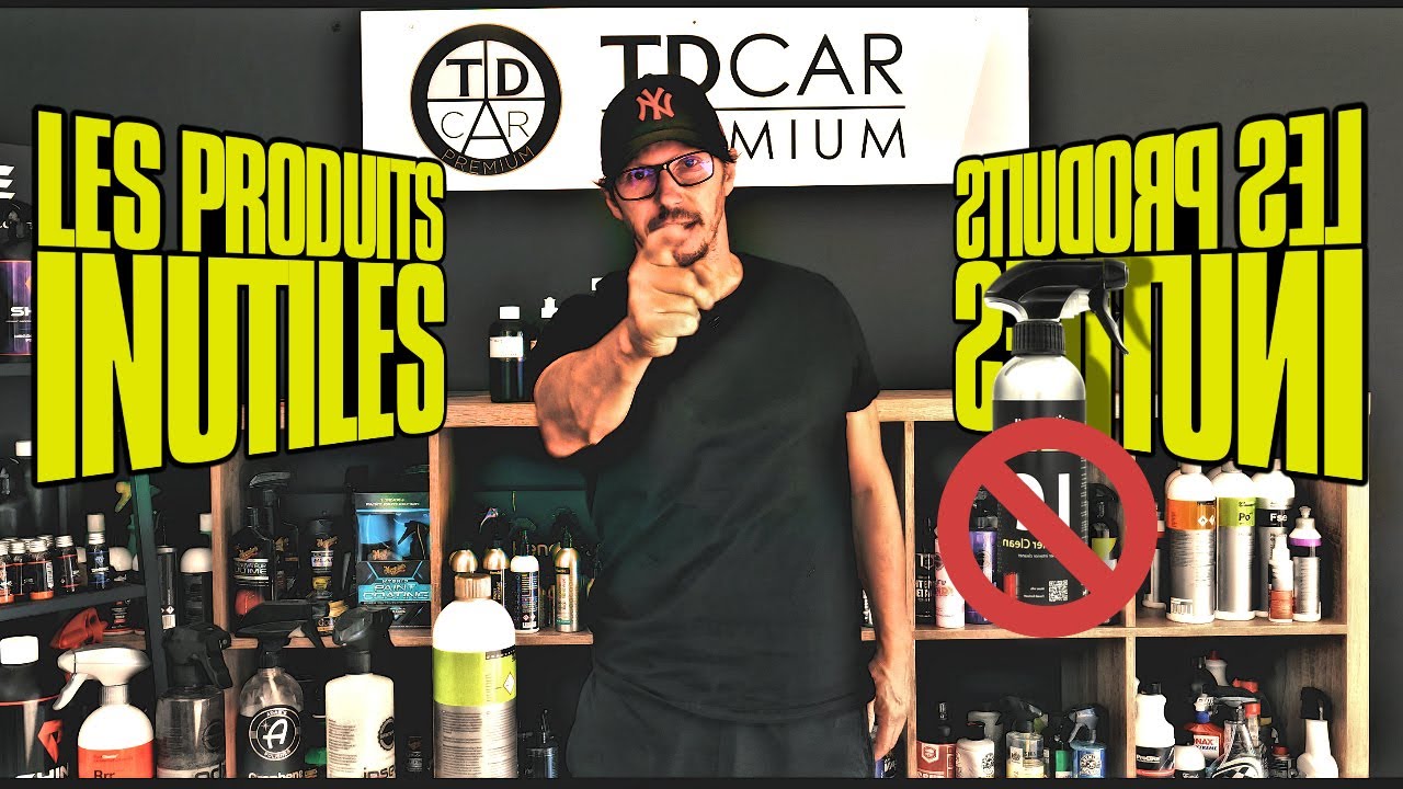 LES PRODUITS INUTILES DANS LE LAVAGE AUTO ...!!!