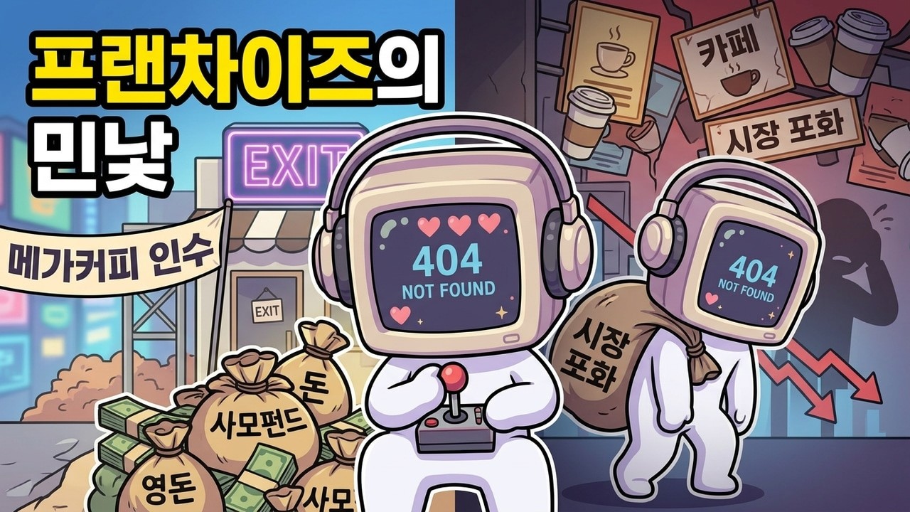 메가, 컴포즈 다 먹혔다? 1500원 커피 싹 다 집어삼킨 '이 조직'의 소름 돋는 정체