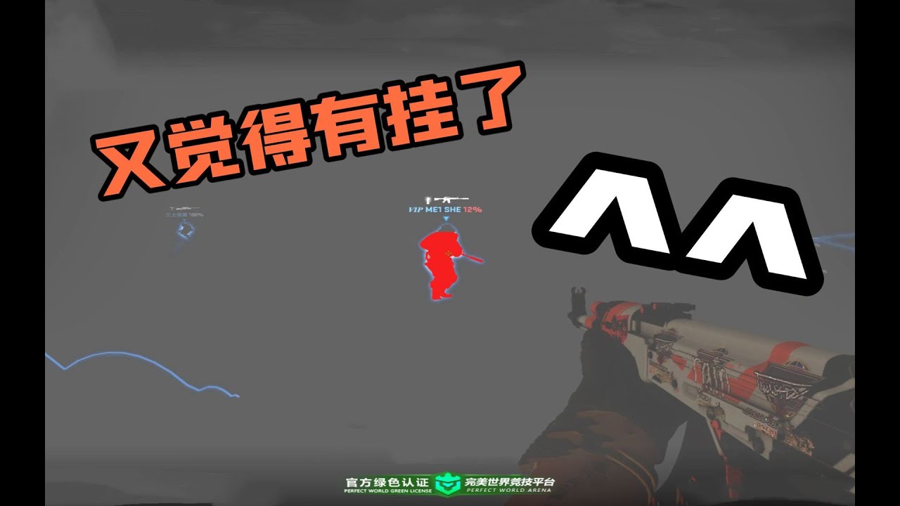 【CSGO监管】当场开香槟！作弊封禁嫌疑人疑似万粉UP