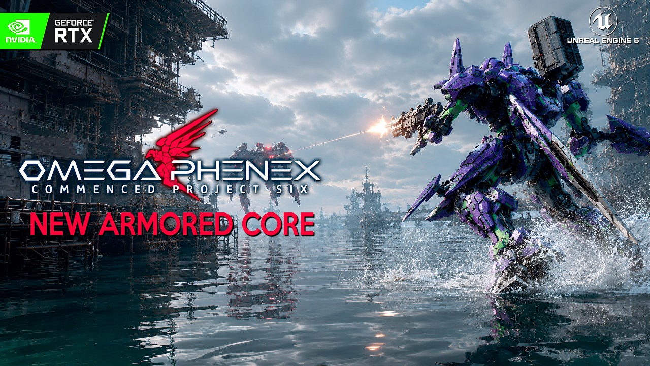 OMEGA PHENEX First Beta Gameplay | New 2027 BRUTAL FUTURISTIC Mecha Shooter like Armored Core