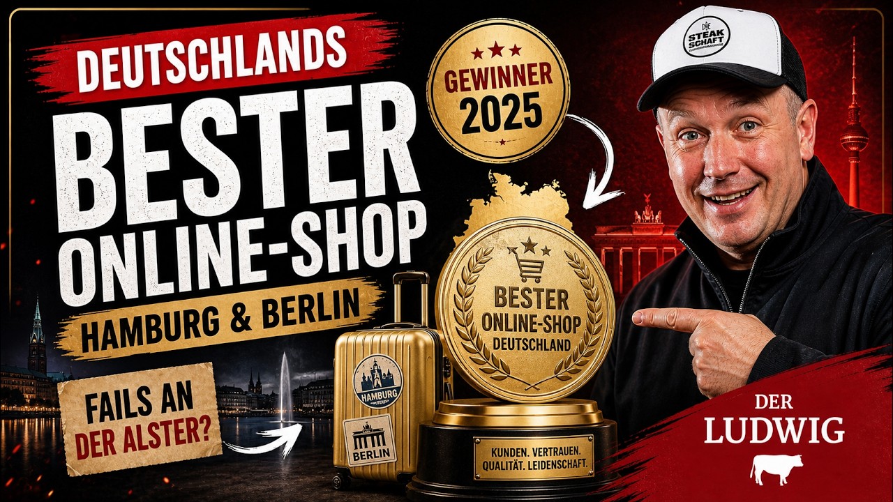 Bester Online-Shop Deutschlands & Fails an der Alster - Dirk Ludwig unterwegs nach Hamburg & Berlin