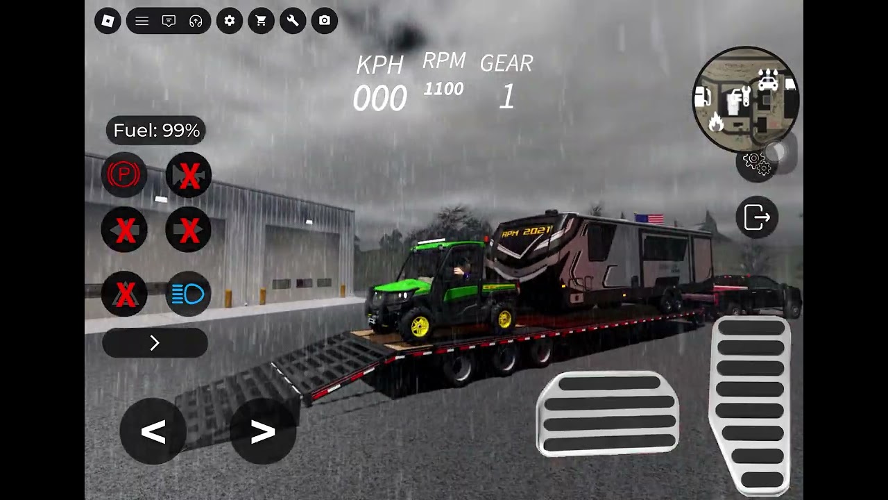 Trailer delivery in apm