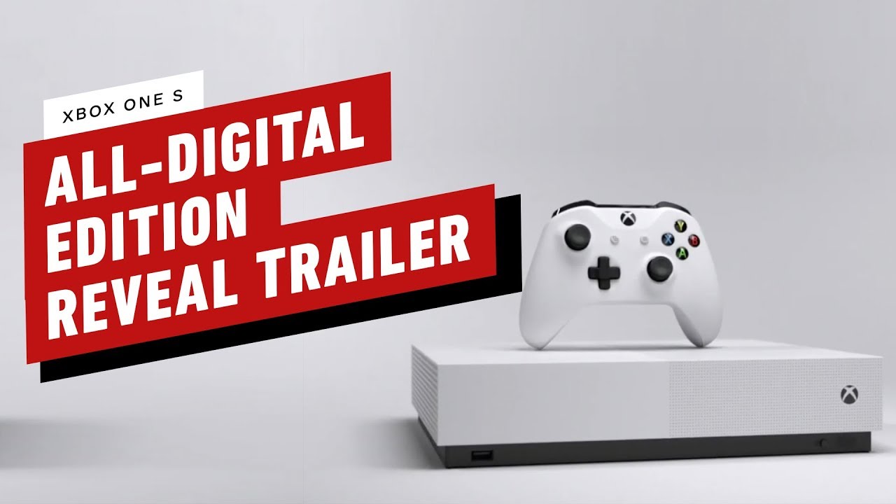 Xbox One S All-Digital Edition Console Reveal Trailer