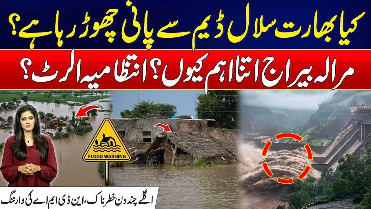 Is India Releasing Water From Salal Dam? Murala Headworks on High Alert | City 42