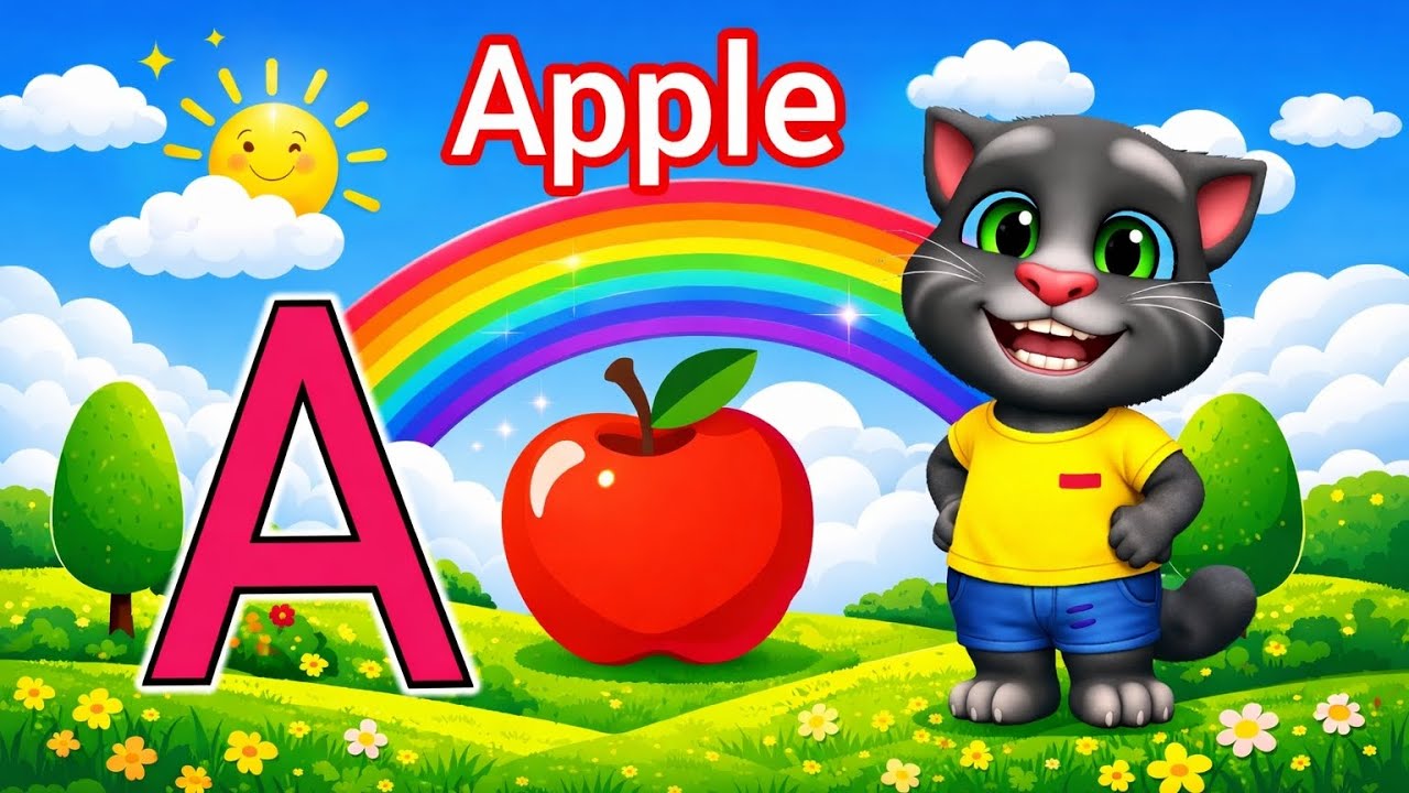 Learn Abc for Kids 😊 || A for Apple 🍎 || kids cartoon video 