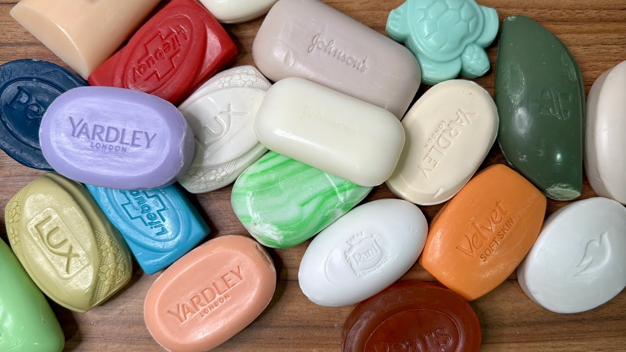 ASMR SOAP UNPACKING / Leisurely Unpacking Soap  / ASMR soap opening no talking no music