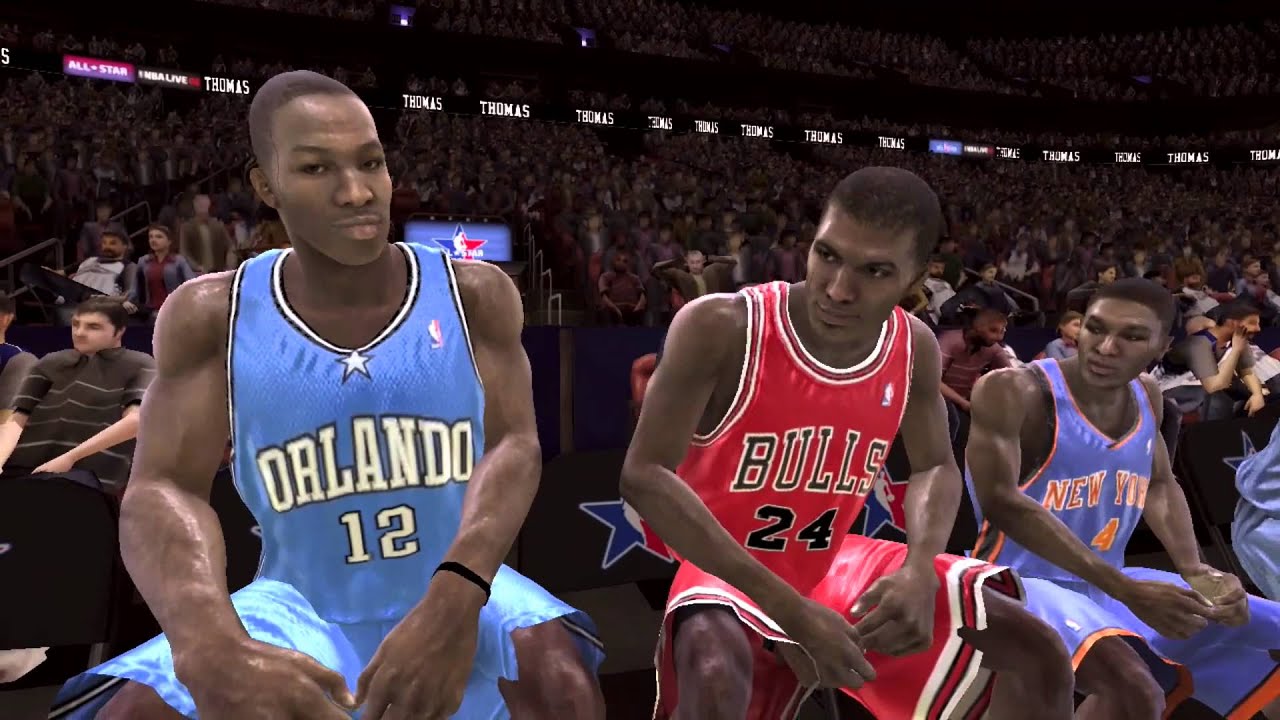 NBA LIVE 08 PS3 All Star Weekend Dunk Contest Gameplay Retro Remember This Game