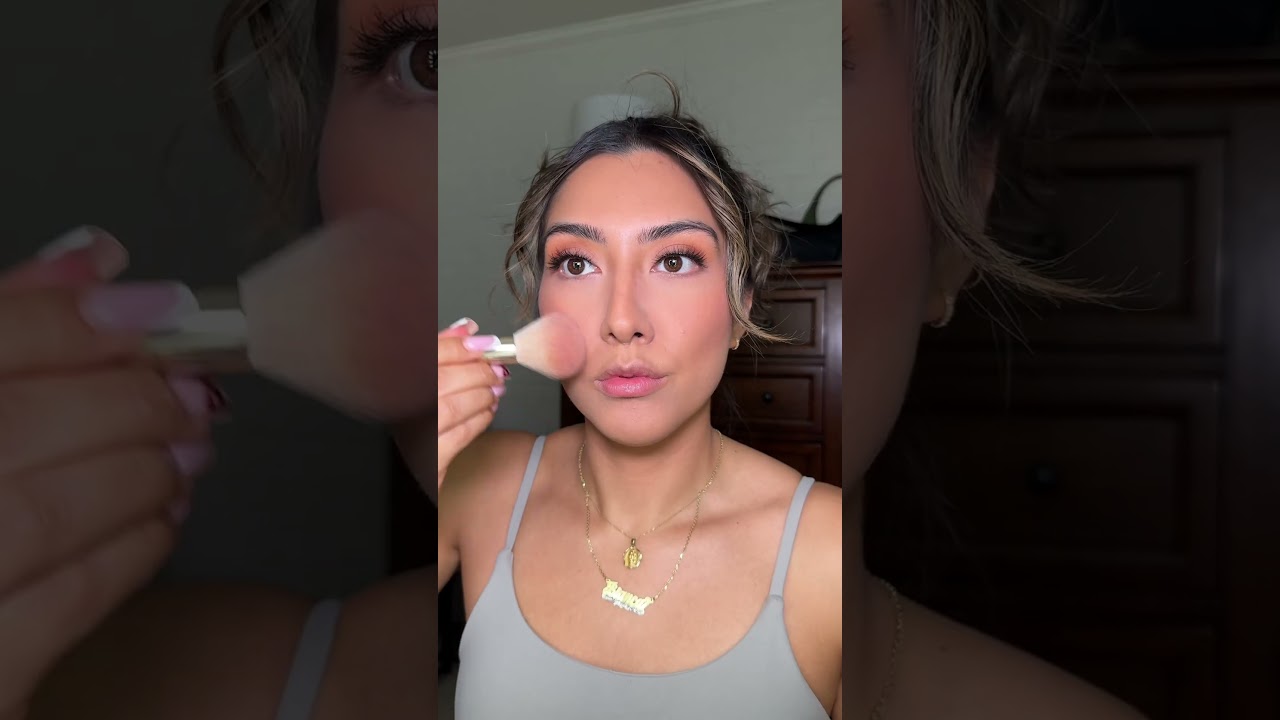 Soft glam makeup never disappoints 🤎🤌🏽 #softglam #makeup #latinavlogger