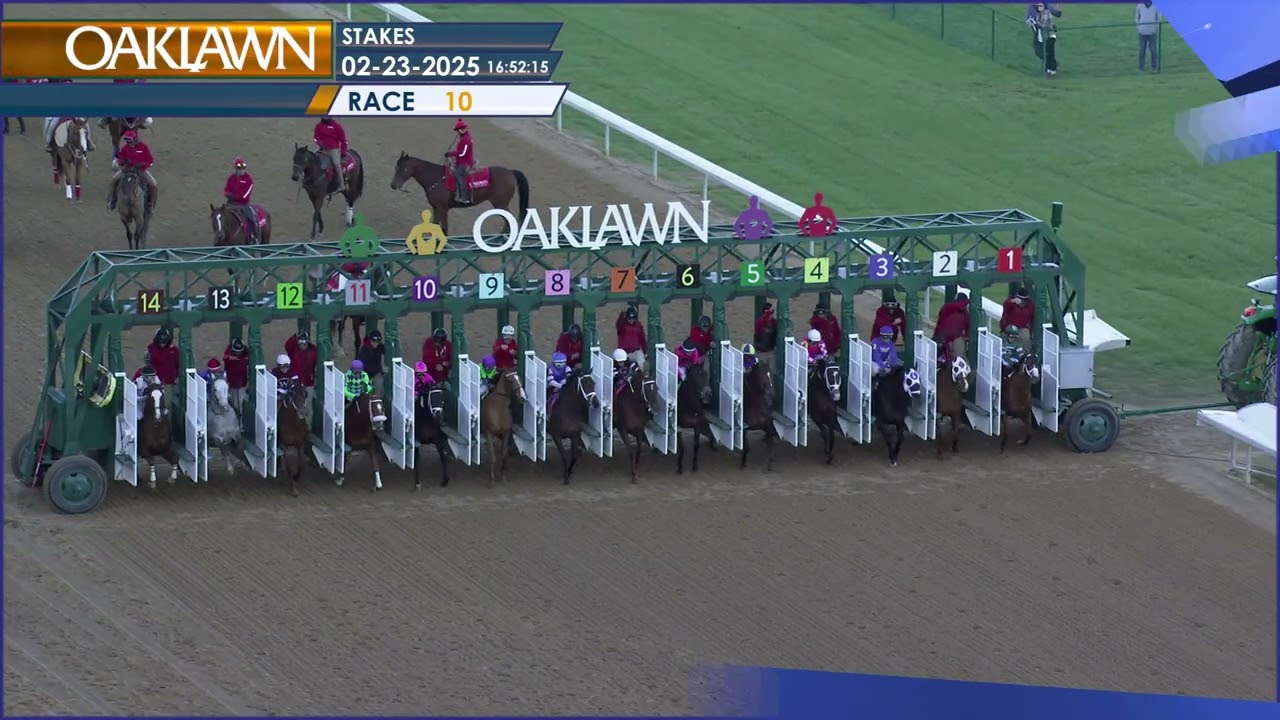 Oaklawn Park Feb 23, 2025 The 66th Running of Razorback Handicap Stakes