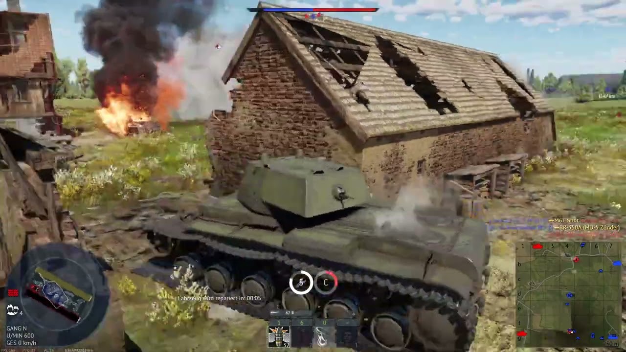 Wiedermal geflankt werden in War Thunder... [VOD]