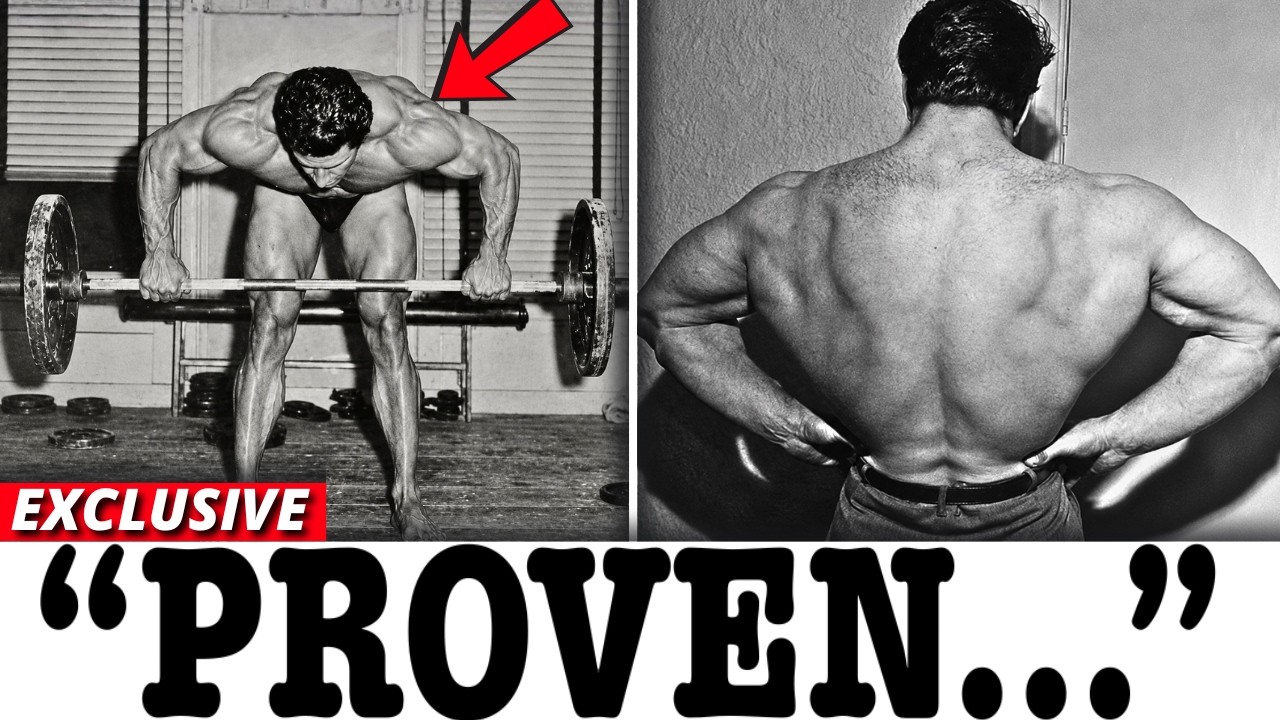 14 Old School BRITISH Exercises That Built Real MONSTERS (Reg Park's Secrets)